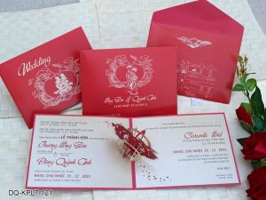 Thiệp cưới DQ-KPL7-121