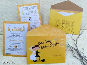 Thiệp cưới DQ-KL7-112
