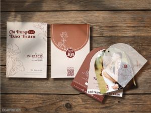 Thiệp cưới DQ-BTD27-201