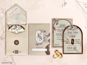 Thiệp cưới DQ-BTD17-209