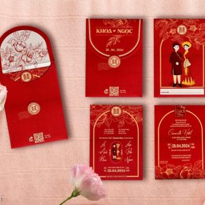 Thiệp cưới DQ-BTD27-211