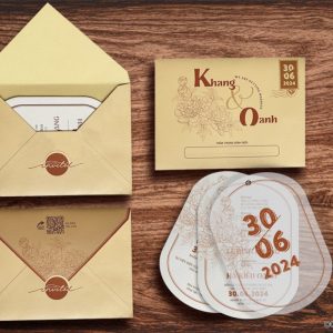 Thiệp cưới DQ-BTN26-238