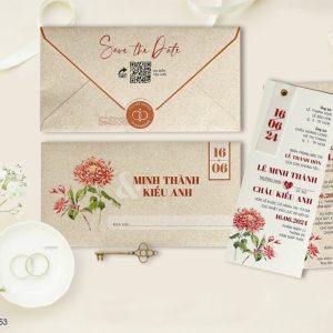 Thiệp cưới DQ-BTN18-253