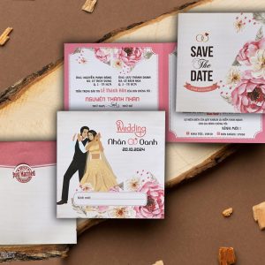 Thiệp cưới DQ-2351-Offset