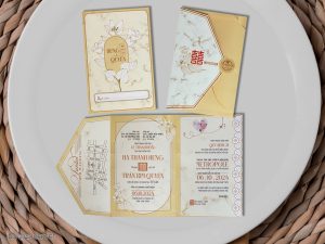 Thiệp cưới DQ-2343-Offset