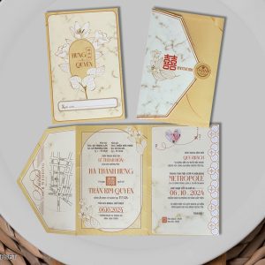 Thiệp cưới DQ-2343-Offset