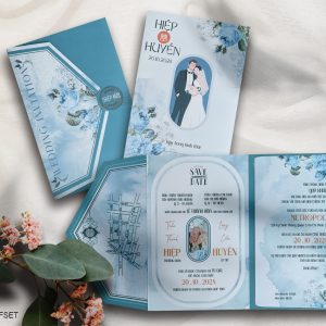 Thiệp cưới DQ-2341-Offset