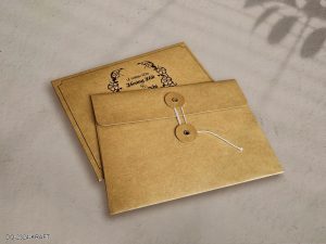 Thiệp cưới DQ-2324-Kraft