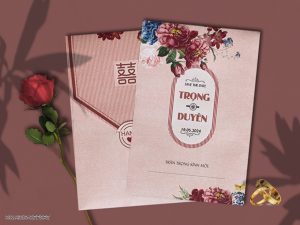 Thiệp cưới DQ-2315-Offset