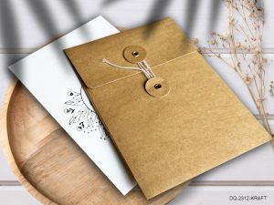 Thiệp cưới DQ-2312-Kraft