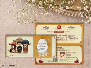 Thiệp cưới DQ-2308-Offset