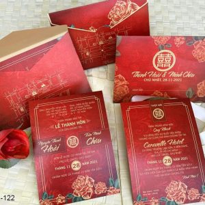 Thiệp cưới DQ-KL7-122