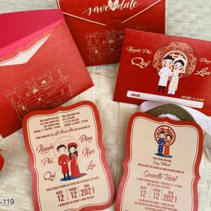 Thiệp cưới DQ-KL7-119