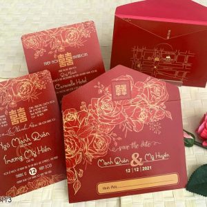 Thiệp cưới DQ-KL7-113