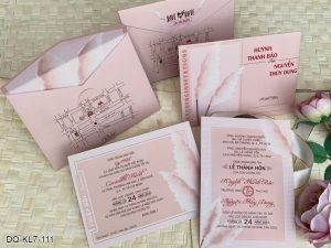 Thiệp cưới DQ-KL7-111