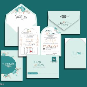 Thiệp cưới-DQ-24A17 Offset