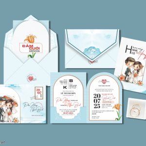 Thiệp cưới-24A18 Offset