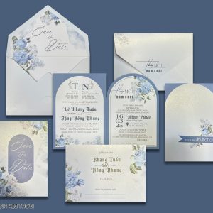Thiệp cưới-DQ-24A35 Ánh Kim Thơm