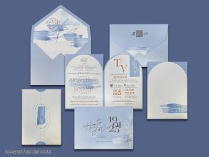 Thiệp cưới-DQ-24A36 Ánh Kim Thơm