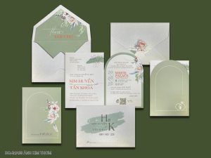 Thiệp cưới-DQ-24A39 Ánh Kim Thơm