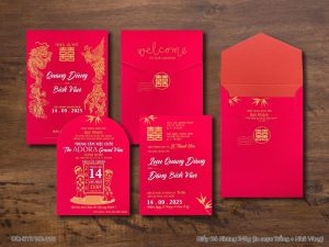 Thiệp Cưới  DQ-BTD102-315