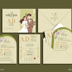 Thiệp Cưới DQ-BTN101-327