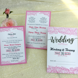 Thiệp cưới DQ-1918