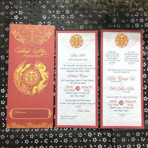 Thiệp cưới DQ-1902 - Ảnh 2