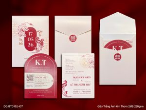 Thiệp cưới DQ-BTD102-407