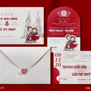 Thiệp Cưới Hiện Đại DQ-BTN101-417
