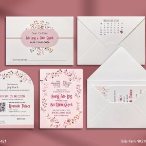 Thiệp Cưới Hiện Đại DQ-BTN101-421