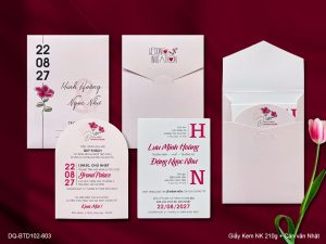 Thiệp Cưới DQ-BTD102-603