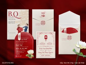 Thiệp Cưới DQ-BTD102-604