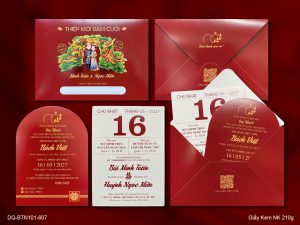 Thiệp Cưới DQ-BTN101-607