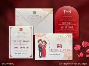 Thiệp Cưới DQ-BTN101-612