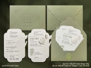 Thiệp Cưới DQ-BTN114-647-Xanh