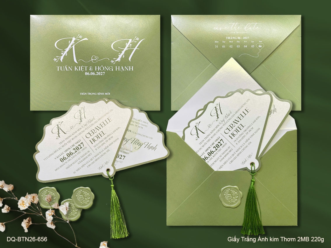 Thiệp Cưới DQ-BTN26-656